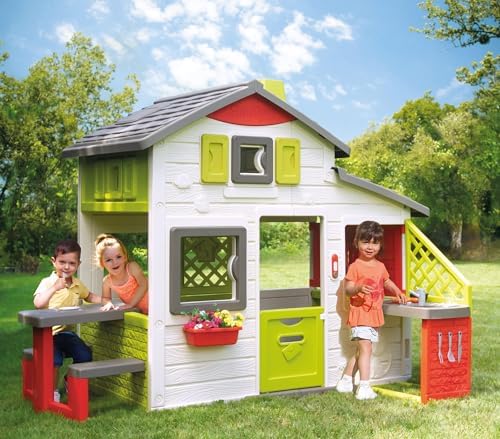Smoby Neo Friends House Speelhuis met Keuken - 1,72m, 2 Deuren, Elektronische Bel