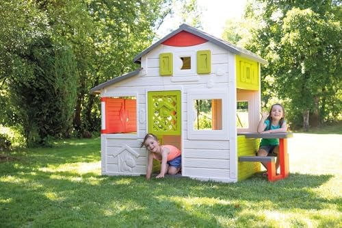 Smoby Neo Friends House Speelhuis met Keuken - 1,72m, 2 Deuren, Elektronische Bel