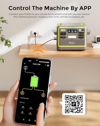 FOSSiBOT F2400 Draagbare Powerstation 2048Wh LiFePO4 - 4800W AC Piekvermogen